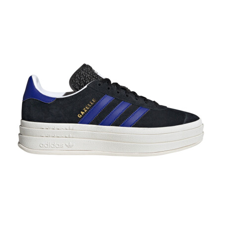 adidas GAZELLE BOLD Core Black / Lucid Blue / Gold Metallic