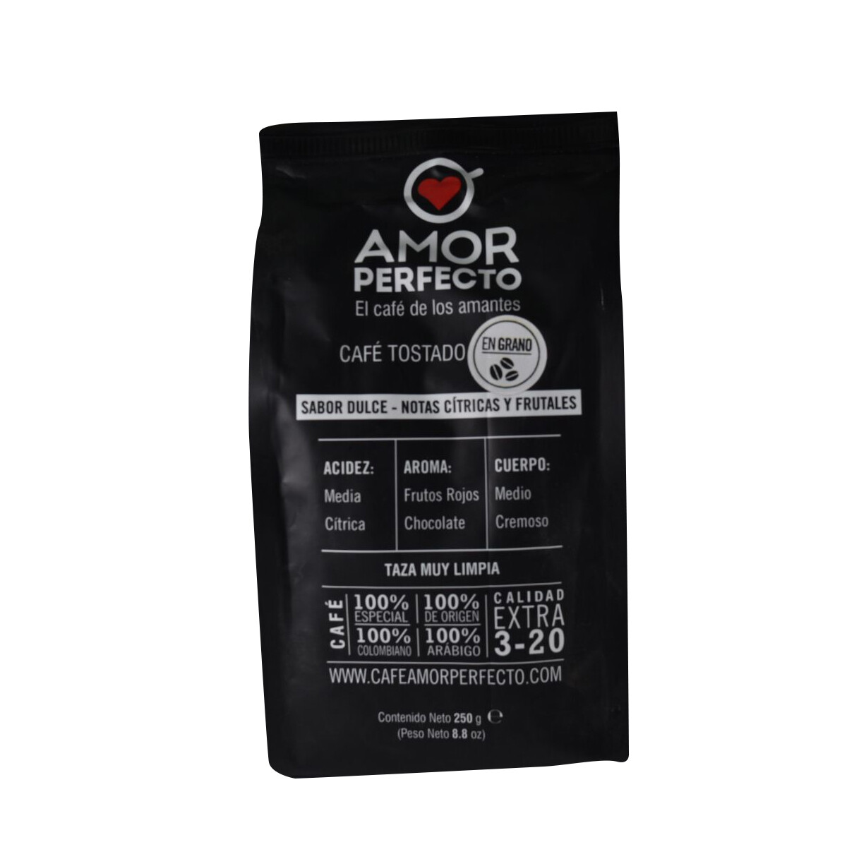 Café en grano dulce Amor Perfecto 250g 