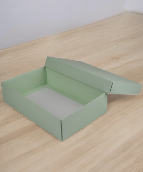 Caja Rectangular 16x23x6 cm VERDE AGUA