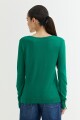 Cardigan básico VERDE