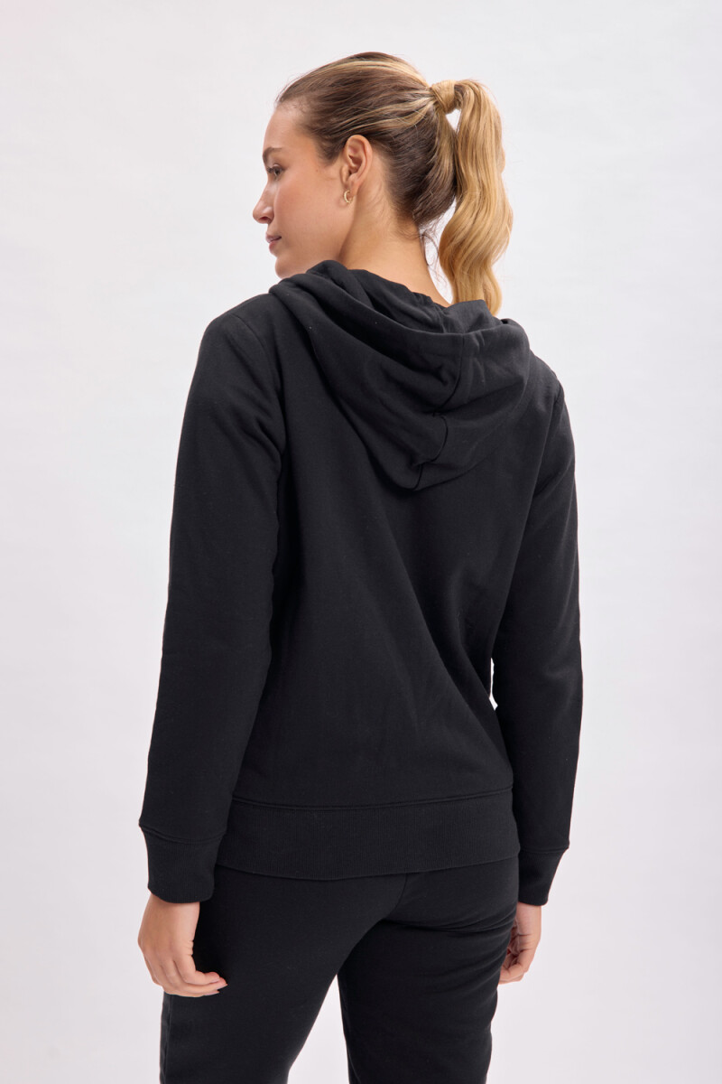 Chaqueta deportiva Básica Negra