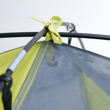 Carpa Hawapi Wasi p/ 2 personas c/ Sobre Techo Verde Flúo Ub VERDE-FLUOR