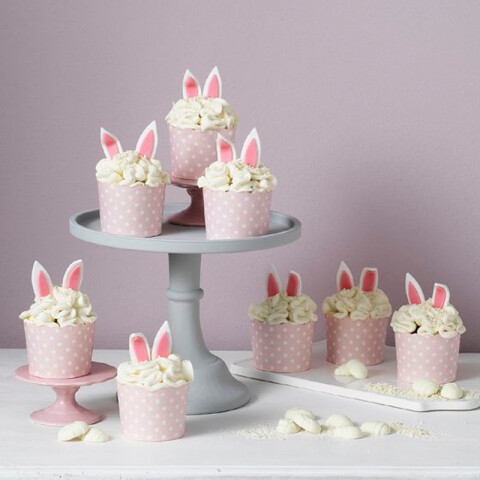 Pirotín Rígido N° 14 x25 Polka Dots Rosa