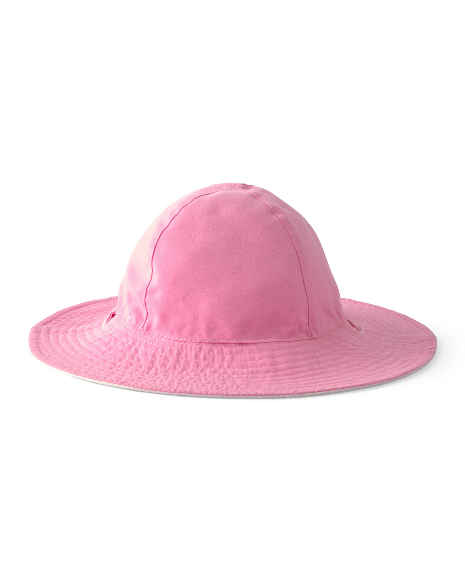 Capelina reversible, rosa y blanco Sin color