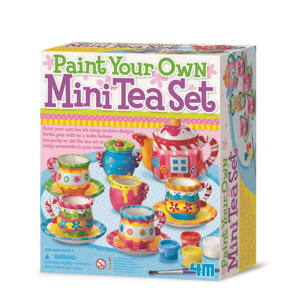 Kit para Pintar Juego de Té – Creatividad y Diversión 