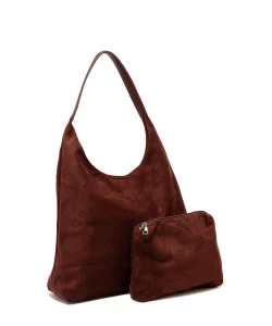 Bolso Suede Marron