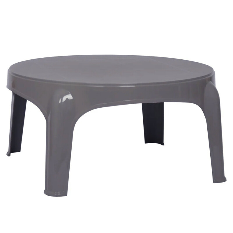 2 Sillones Skarpo + Mesa redonda Puket GRIS