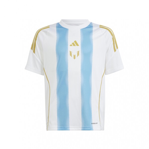 REMERA adidas PITCH 2 STREET MESSI white/semi blue burst