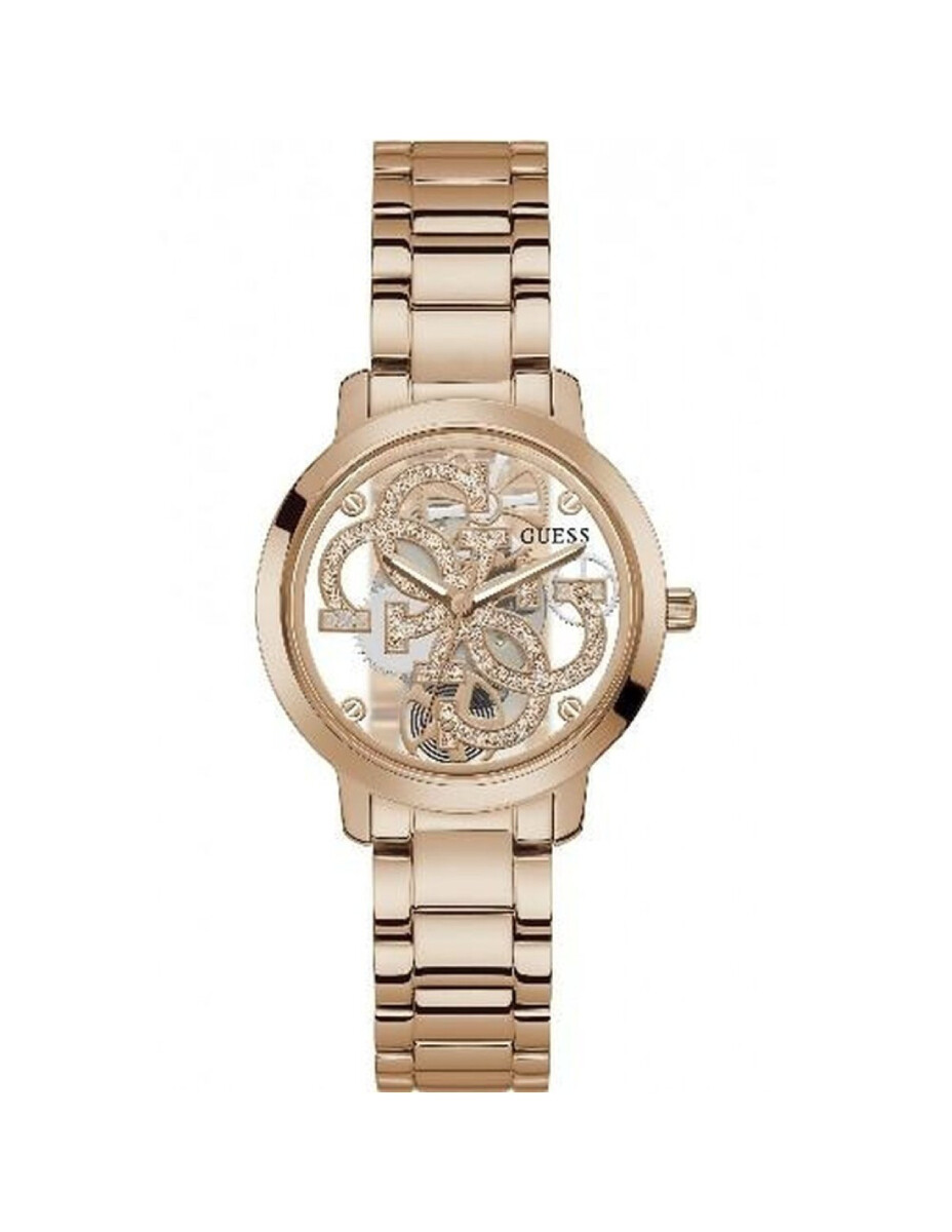 Reloj Guess Analógico Clasico Oro Rosa 