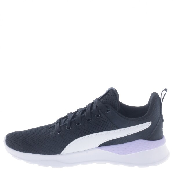 Championes de Mujer Puma Anzarun Lite Negro - Blanco - Lila