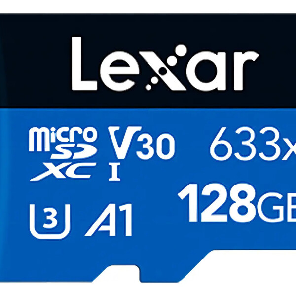 Tarjeta Microsdxc 128 Gb Uhs-i 100 Mb/s Con Adaptador Sd TARJETA MICRO SD LEXAR 128GB 633X