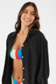 Camisola satin Negro