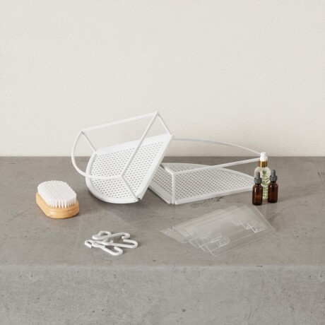 ORG DUCHA ESQUINERO METAL BLANCO 1018616