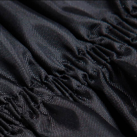 Traje Sauna Para Sudor De Dos Piezas Con Capucha Negro