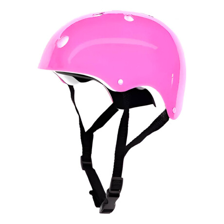 Casco P/ Niño Reforzado Patín Skate Rollers Bicicleta Rosa