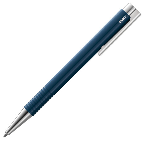 Lapicera Bolígrafo Ballpoint Logo M+ Indigo TM negro Lamy 0