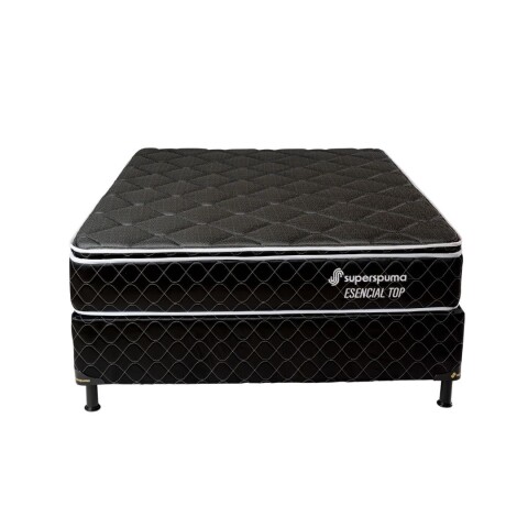 Sommier SuperSpuma Esencial Top 140X190 BC Negro Sommier SuperSpuma Esencial Top 140X190 BC Negro