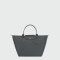 LONGCHAMP - Tote Bag Le Pliage Green M Gris