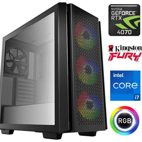 Equipo Gamer Core I7 14700KF, 16GB, 1TB Nvme, Rtx 4070 12GB 001