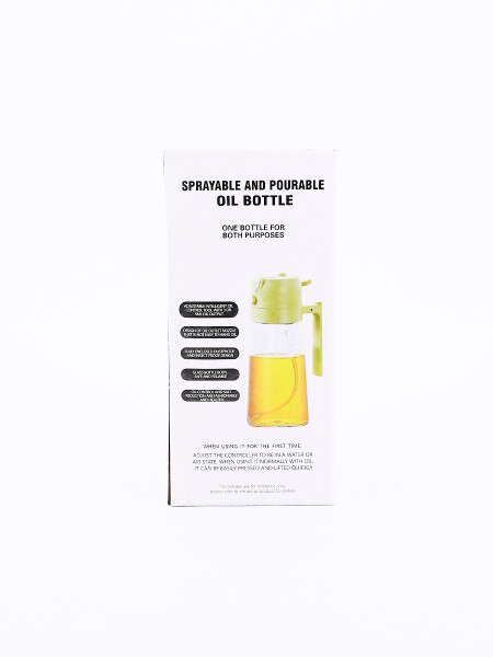 ACEITERO DISPENSADOR Y SPRAY NEGRO
