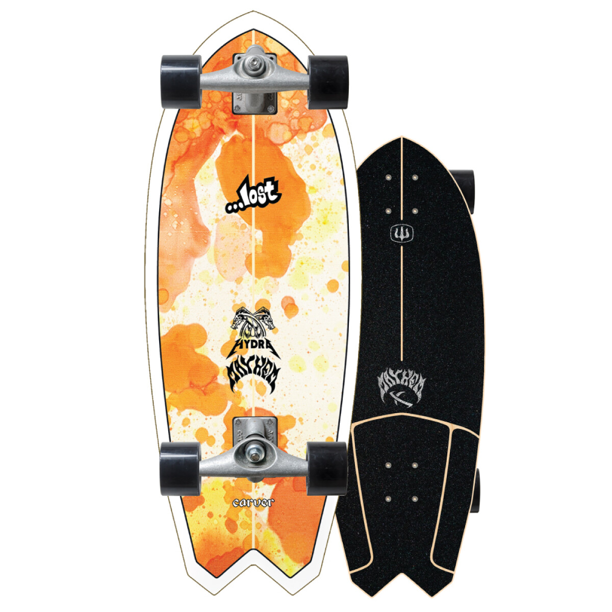 Carver x Lost CX Hydra 29" - Surf Skate Completo 