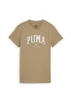 REMERA MUJER PUMA SQUAD GRAPHIC TEE Beige