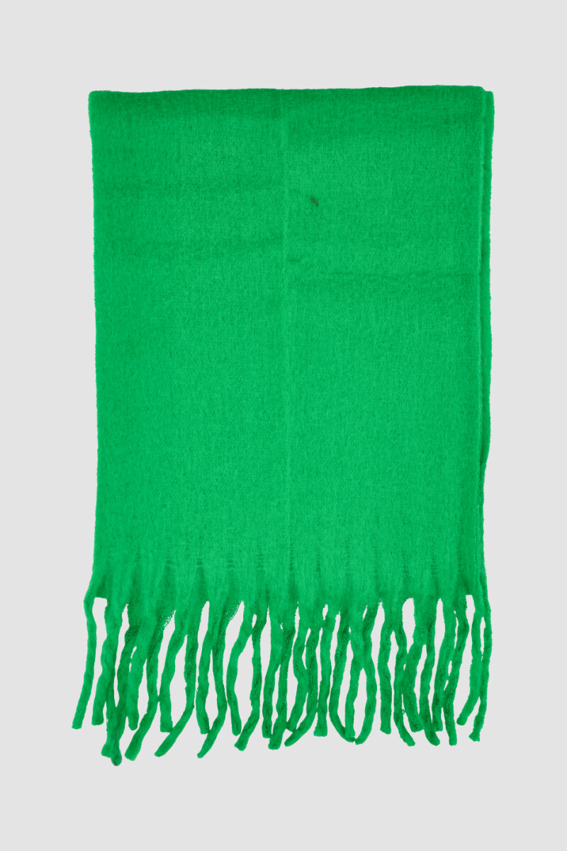 Bufanda volados - Verde benetton 