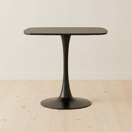 MESA DE COMEDOR MDF-Y-HIERRO NEGRO TULIP CUADRADA