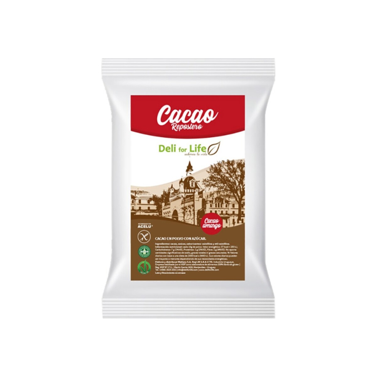 Cacao Repostero Deli for Life 250g 