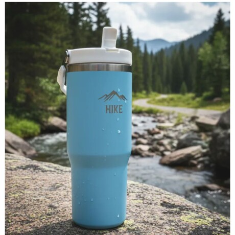 Termo Grip Max 890 ML Hike Color Celeste