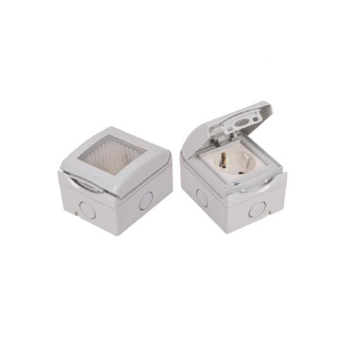 Caja Ip54 C/toma Schuko Mig 