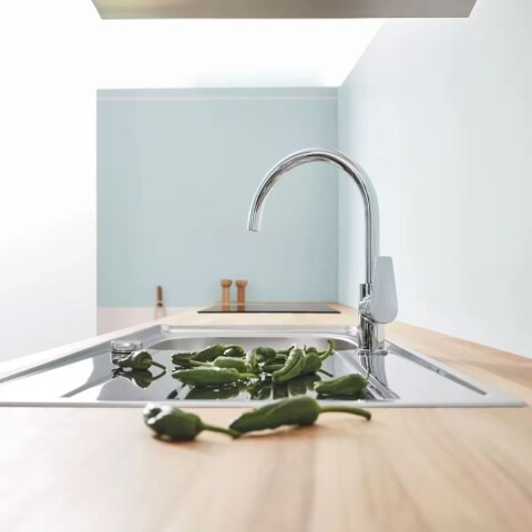 Grifería de cocina Monocomando de mesada FV Zoe Cromo Grifería De Cocina Monocomando De Mesada Fv Zoe Cromo