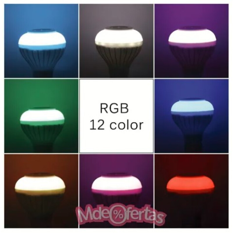 Lámpara Led Con Parlante Bluetooth Colores Rgb Lámpara Led Con Parlante Bluetooth Colores Rgb