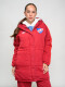 PARKA EDGE Nacional Mujer Beige, ordeaux, Rojo