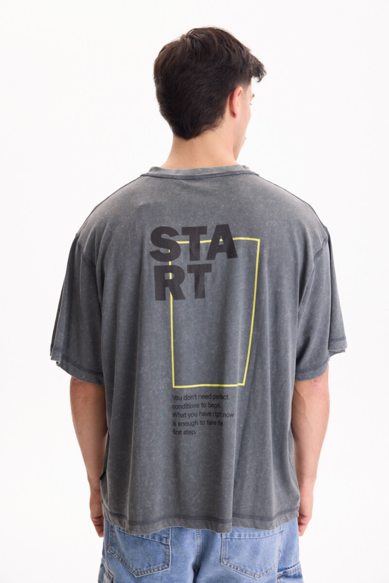 Remera Start - Gris 