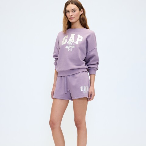 V-DISLOGO FAM SHORT - FA25 AMETHYST PURPLE