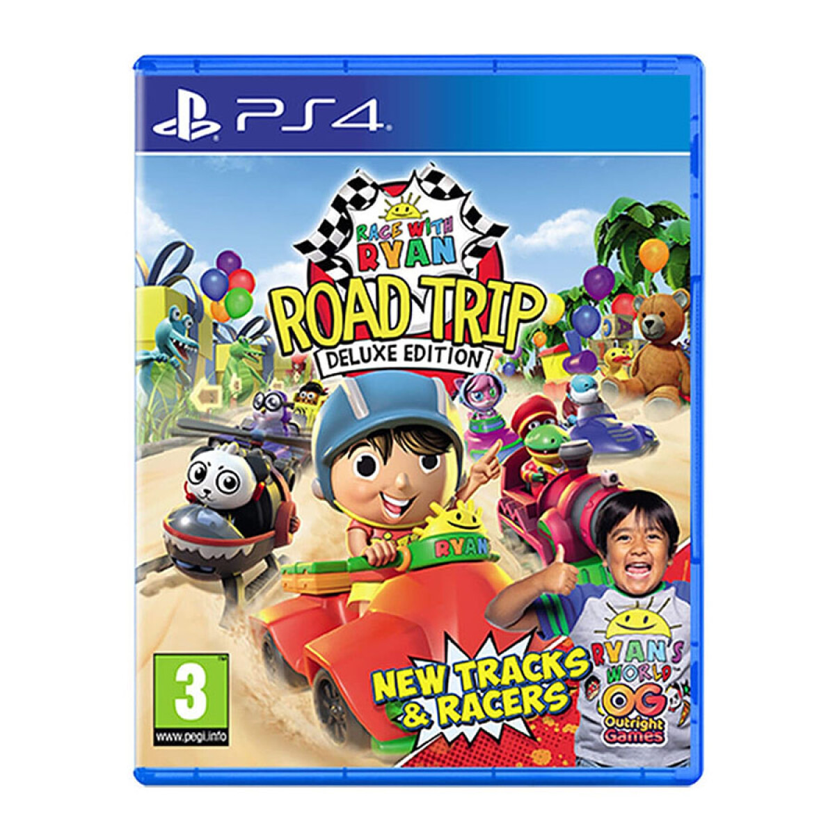 Race with Ryan: Road Trip Deluxe Edition - PS4 