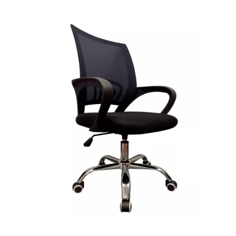 Silla Ejecutiva Ezri Lumax Ergonómica Con Respaldo Mesh Transpirable Para Oficina Negro