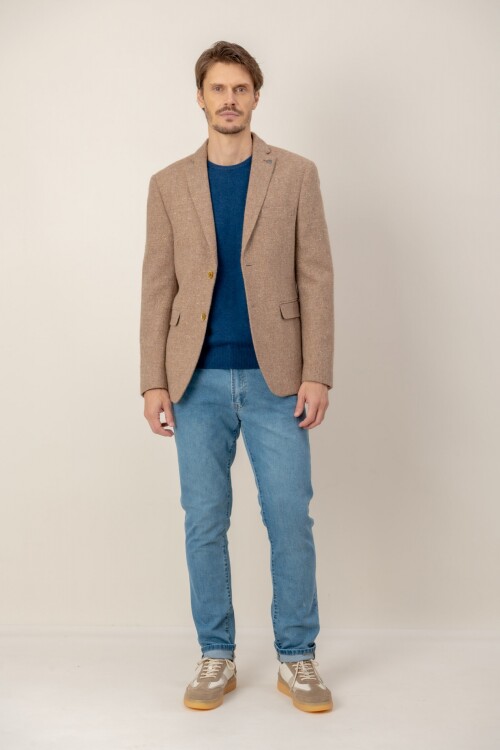 Saco Luxury Wool Tostado