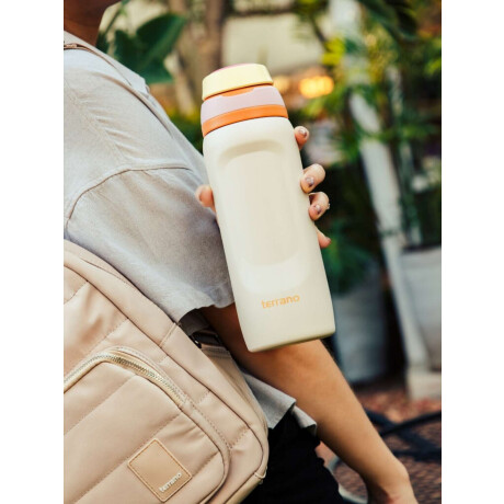 Botella Termica Split One Pop Up 1Lt. Beige