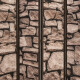 Biombo 4 Paneles 1.80x1.80m Diseños Ratán Sintético Piedras