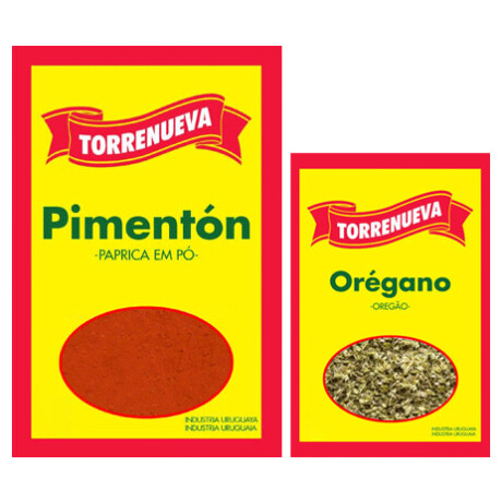 PACK TORRENUEVA PIMENTON 250G+OREGANO 100G PACK TORRENUEVA PIMENTON 250G+OREGANO 100G