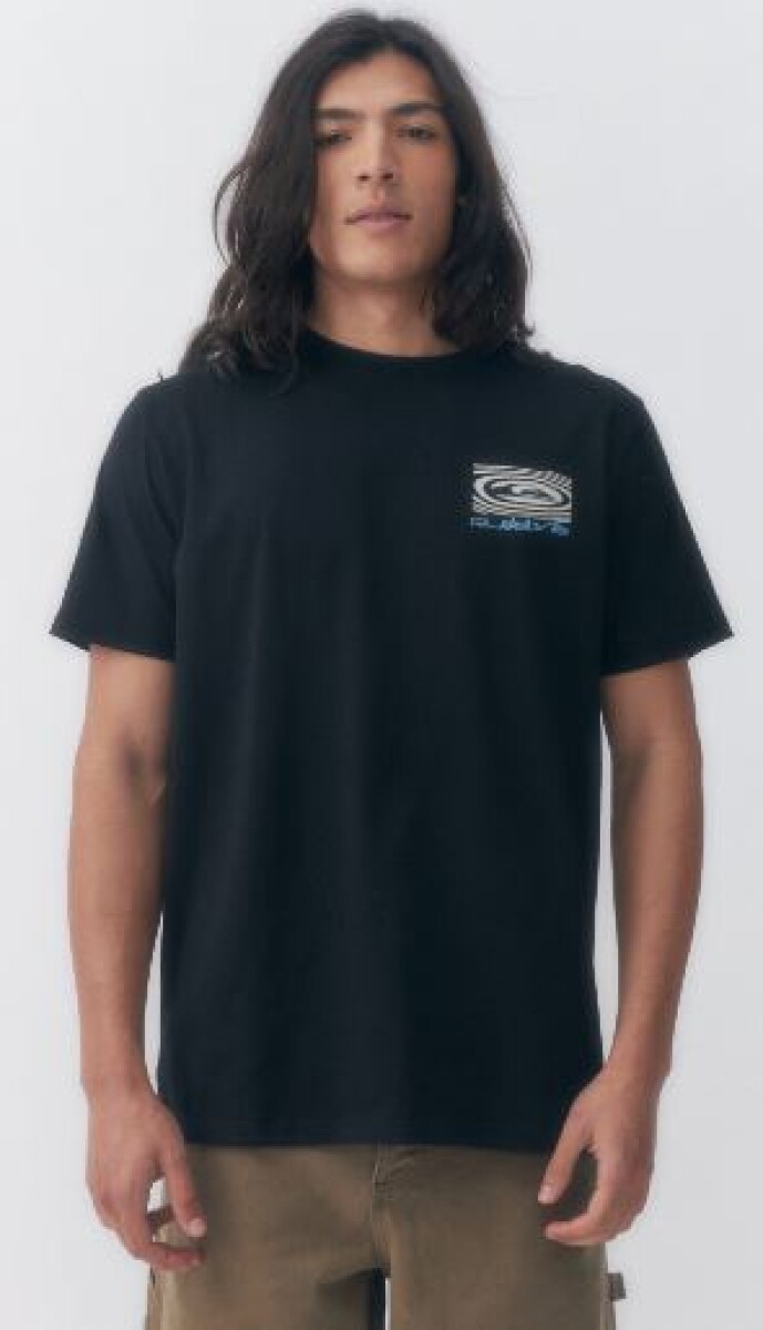 T-SHIRT QUIKSILVER 40615 - NEGRO 