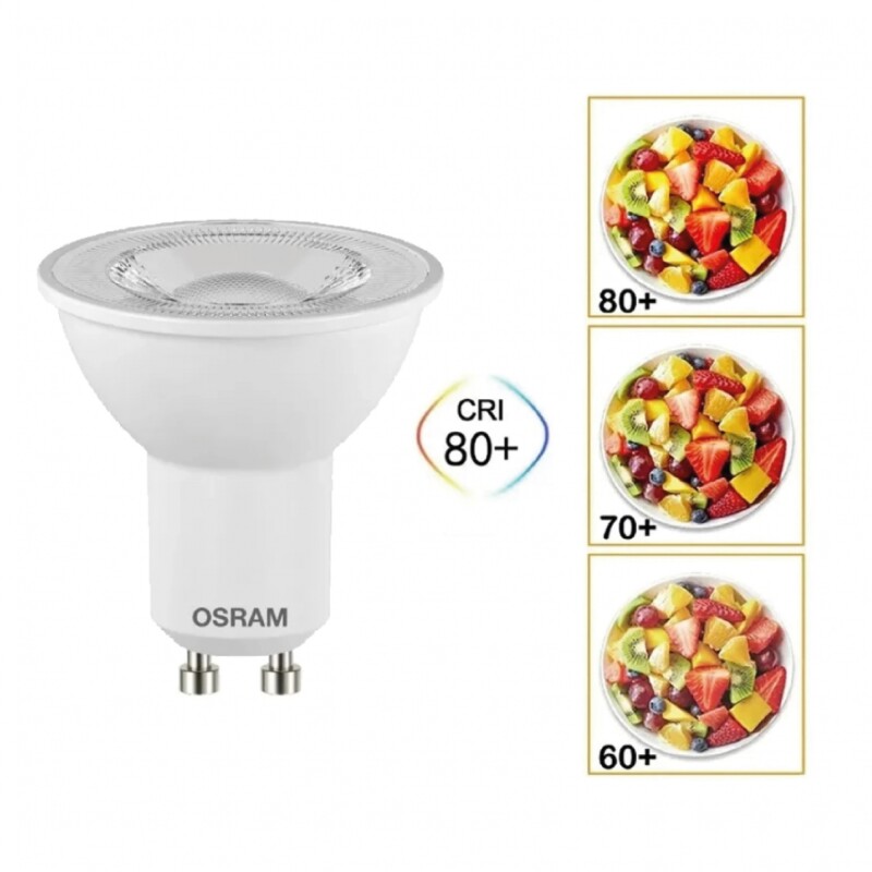 DICROICA LED OSRAM GU10 5W PAR16 ECO 110º 3000K Dicroica LED OSRAM GU10 5W PAR16 ECO 110º 3000K