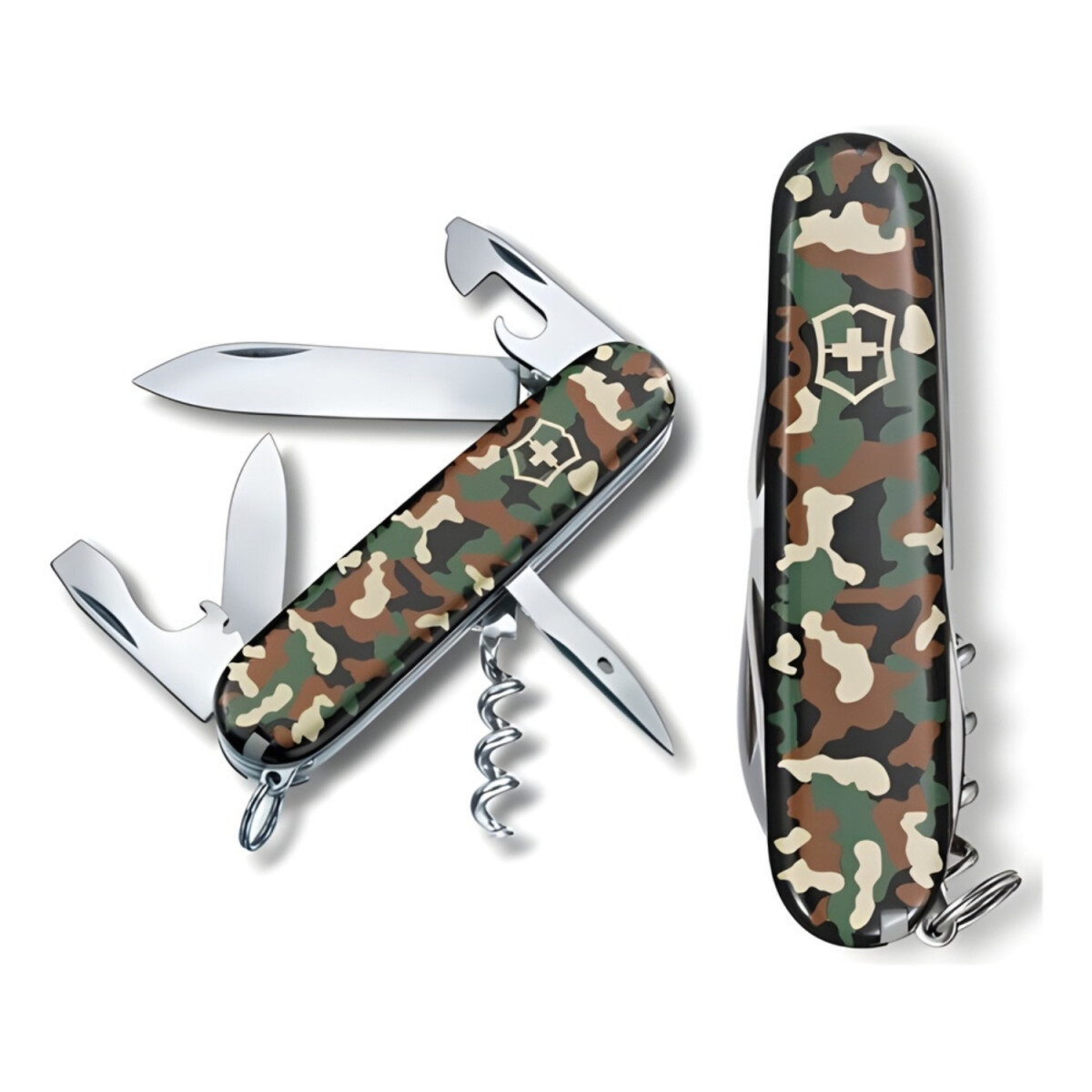 Navaja Suiza Victorinox Spartan Camuflada 12 funciones 