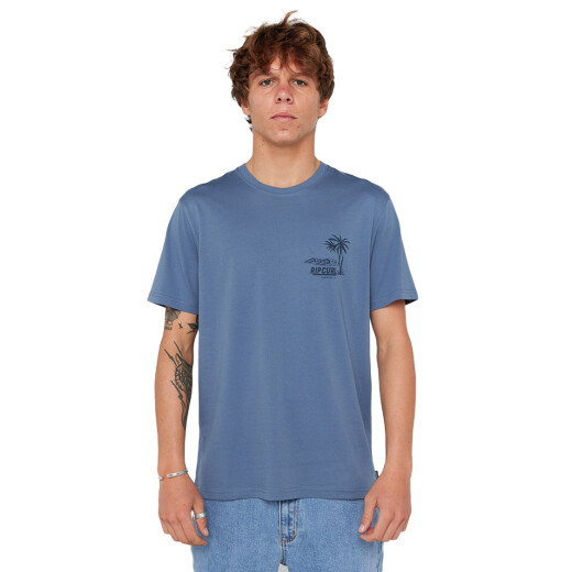 Remera Rip Curl Sportline Tubular Tee - Azul Remera Rip Curl Sportline Tubular Tee - Azul