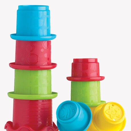 Vasos divertidos apilables PLAYGRO Vasos divertidos apilables PLAYGRO