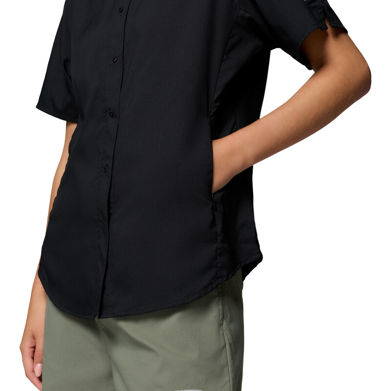 Camisa Tamiami ll SS Mujer BLACK / SHARK