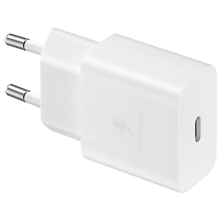 Cargador Carga Rápida 15W cable Tipo-C Blanco