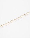 Pulseras Flexibles Perla Pulsera Flexible Perlas - Dorado